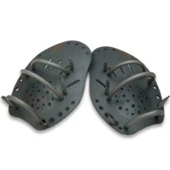 Zoggs Matrix Large Hand Paddles - Black / Grey