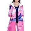 Yingfa Y05 Swim Parka - Pink/ Blue/ White