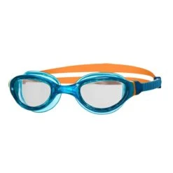 Zoggs Phantom 2.0 Junior Goggles - Blue / Orange / Clear