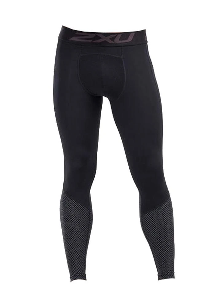 2XU Men's Accelerate Compression Tights With Storage - Black 3 2XU Men's Accelerate Compression Tights With Storage - Black