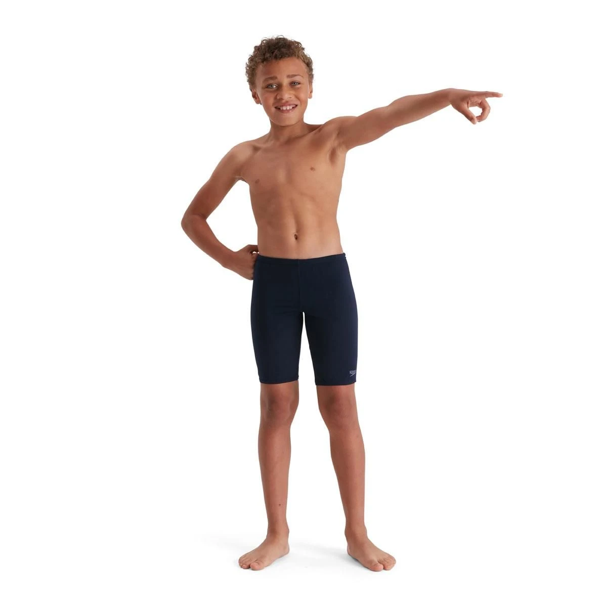 Speedo Boy's Eco Endurance+ Jammer - True Navy 7 Speedo Boy's Eco Endurance+ Jammer - True Navy - Image 5
