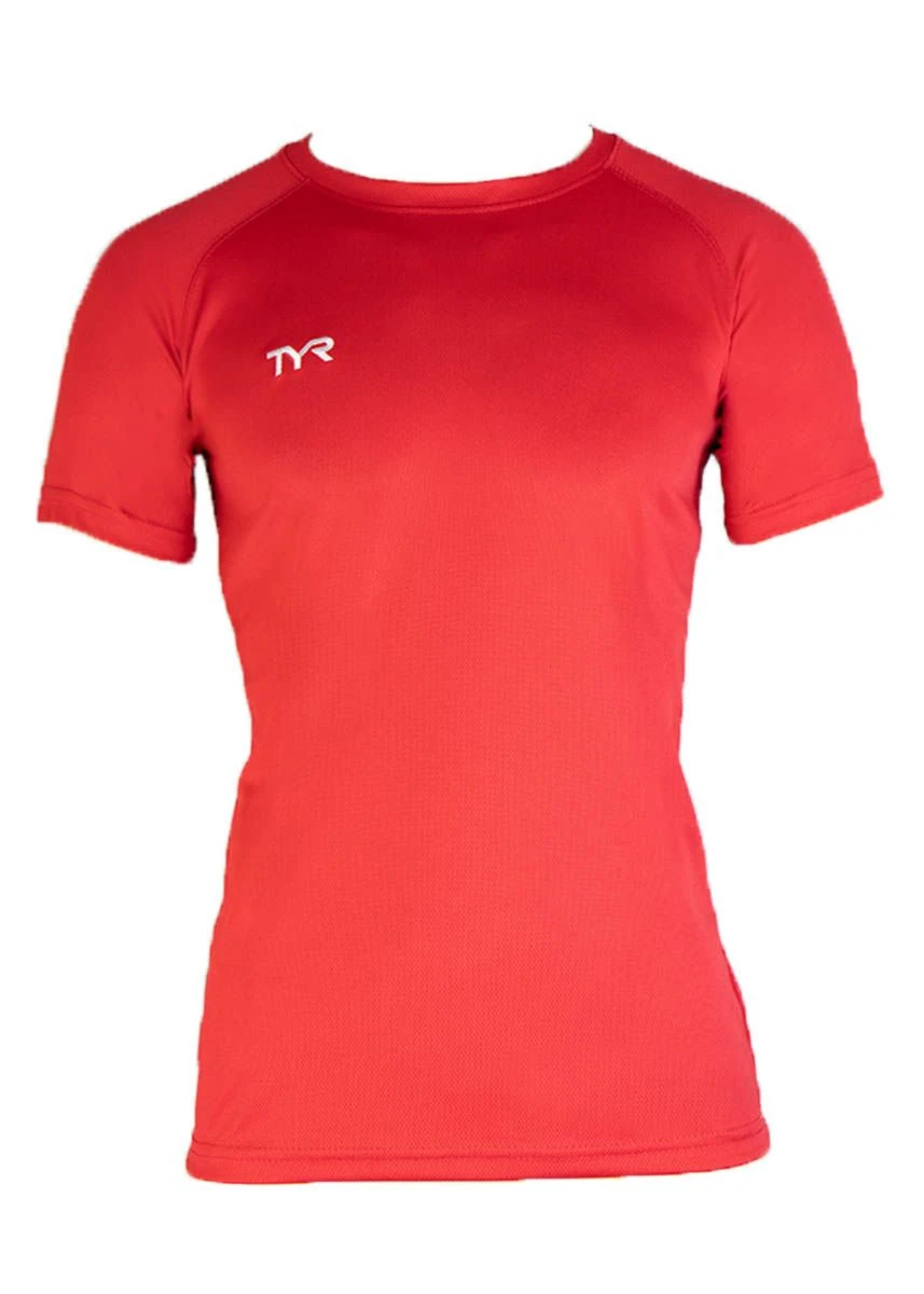 TYR Kid's Tech Tee - Red 3 TYR Kid's Tech Tee - Red