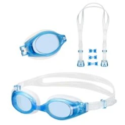 View Swipe Prescription Goggles With Corrective Minus Lens - Blue