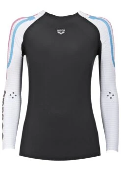 Arena Womens Carbon Compression Long Sleeve -Swim Equipment Shop w carbon compression ls 1d14153 a 40665