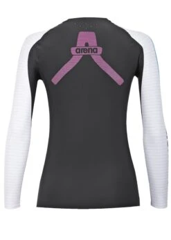 Arena Womens Carbon Compression Long Sleeve -Swim Equipment Shop w carbon compression ls 1d14153 e 40669