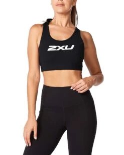 2XU Women's Motion Racerback Crop - Black