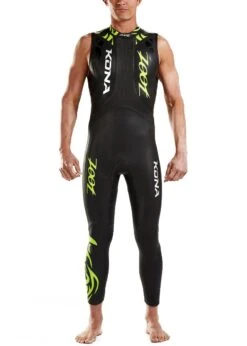 Zoot Suit Men's Kona Sleeveless Tri Wetsuit - Yellow / Black