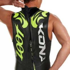 Zoot Suit Men's Kona Sleeveless Tri Wetsuit - Yellow / Black -Swim Equipment Shop z200701001 4